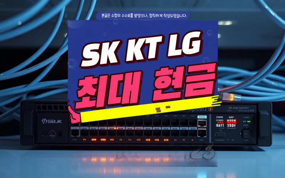번동 인터넷 설치 및 통신사 비교