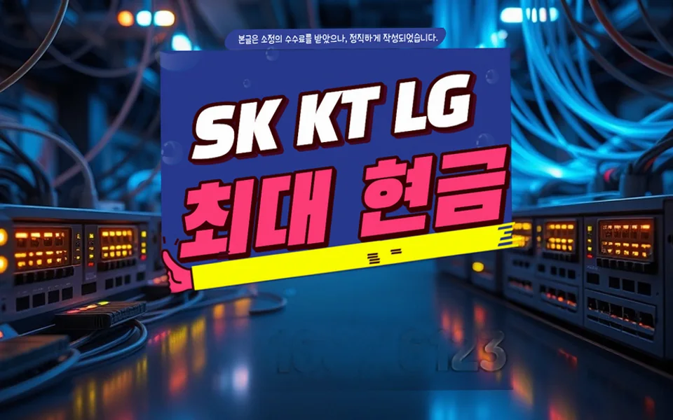 수안보면 인터넷 설치 및 통신사 비교