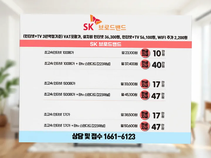연지동 인터넷 설치 사례 2