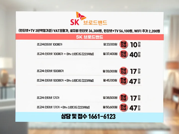 청원 우암동 인터넷 설치 사례 1