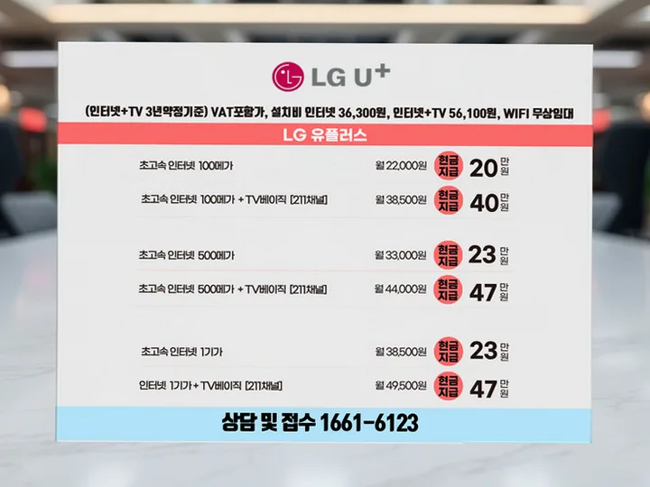 양정동 인터넷 설치 사례 4